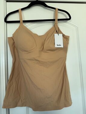 Knix Nude Nursing Slip Tank